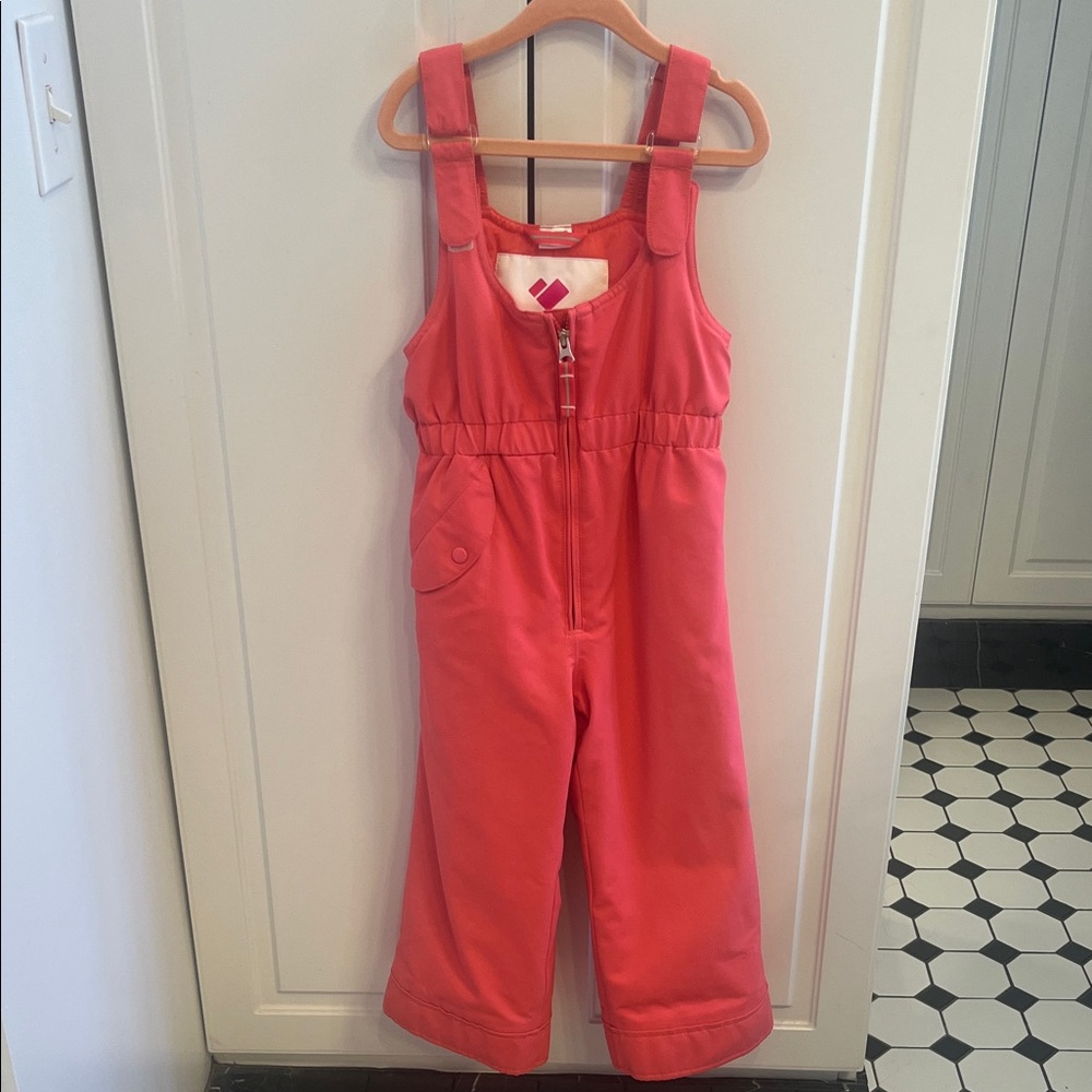 Obermeyer Pink Kids Ski Bibs